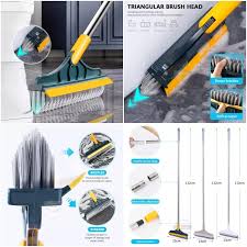 Floor Scrub Brush 2 In 1 Cleaning Brush Long Handle